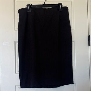 Philosophy Classic Dark Grey Pencil Skirt